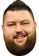 Michael Smith - Darts 2024 Face Mask Fancy Dress Cardboard Costume Mask