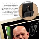 Michael van Gerwen Darts Poster Print – MVG Professional Darts Player Signature Style Wall Art – PDC Champion Memorabilia Gift for Darts Fans and Collectors