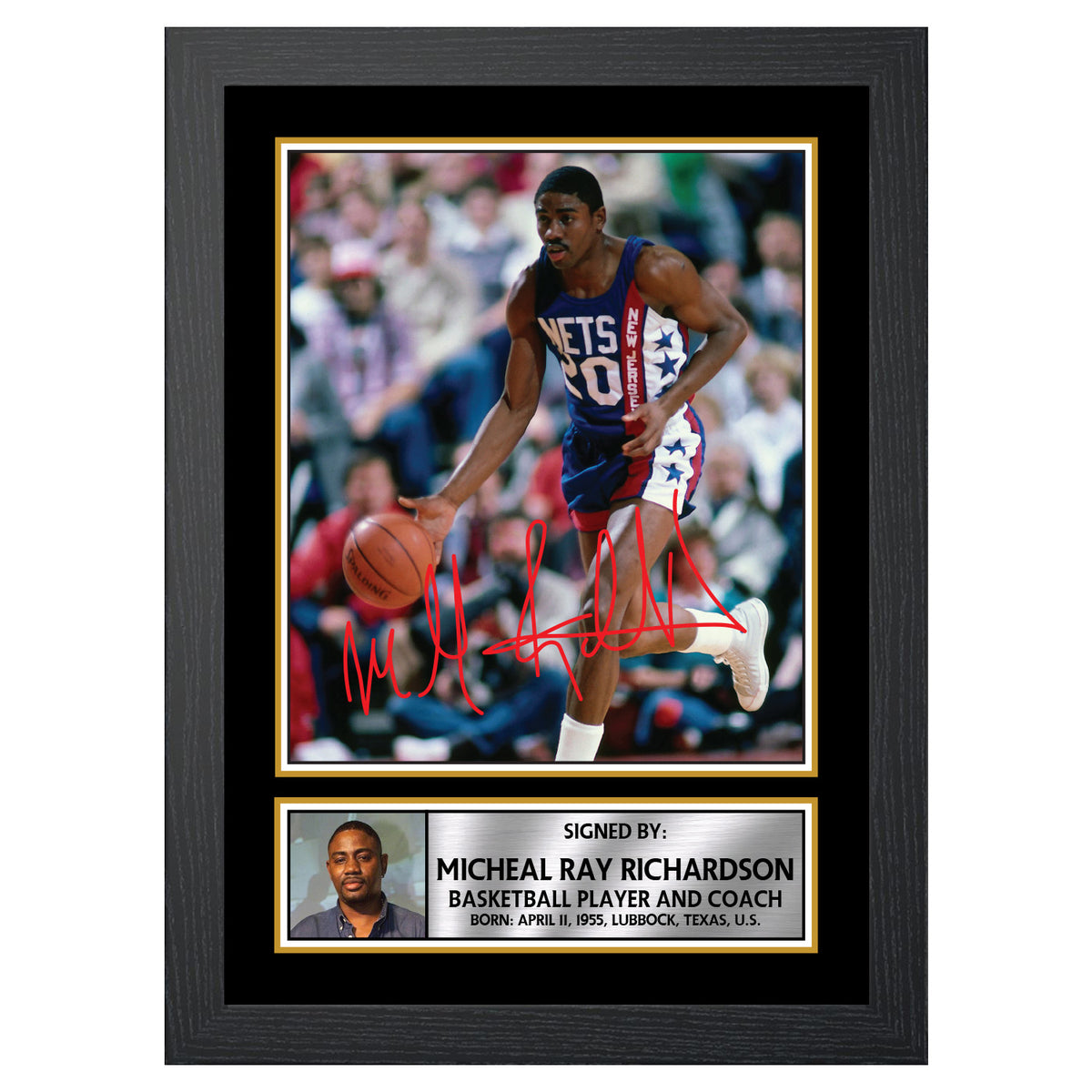 Micheal Ray Richardson M038 Basketball Player Printed Signature Poster Print Gift – Micheal Ray Richardson M038 Basketball Player Printed Signature Poster Print