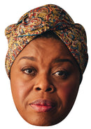 Michelle Greenidge Celebrity Face Mask Fancy Dress Cardboard Costume Mask