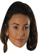 Michelle Keagan - Brassic Celebrity Face Mask Fancy Dress Cardboard Costume Mask