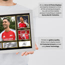 Mikel Merino Limited Edition Signed Football Poster Print