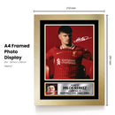 Milos Kerkez Signed Autograph Poster Print – Liverpool FC Left-Back – Soccer Memorabilia Gift for Fans