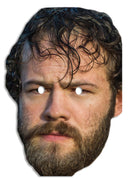 Moe Dunford - Aethelwulf - Vikings Celebrity Face Mask Fancy Dress Cardboard Costume Mask