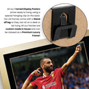 Mohamed Salah Signed Poster Print – Liverpool FC Tribute Wall Art with Signature & Jersey Number – Egypt Forward Memorabilia for Premier League Fans & Collectors