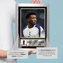 Mohammed Kudus Signed Autograph Poster Print – Manchester City F.C. Midfielder – Soccer Memorabilia Gift for Fans