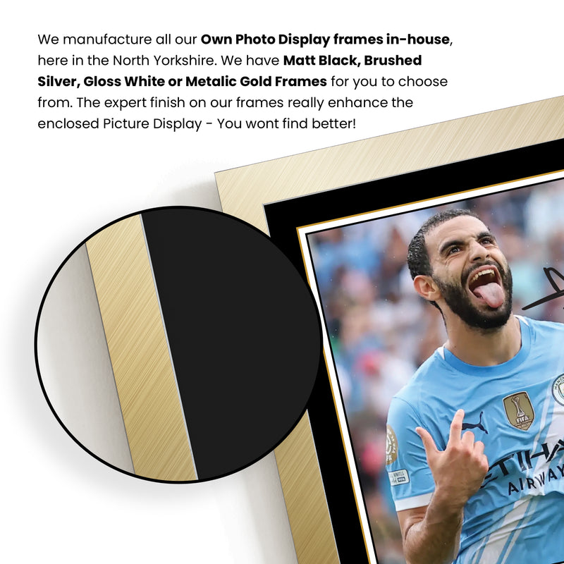 Mohammed Kudus Signed Autograph Poster Print – Manchester City F.C. Midfielder – Soccer Memorabilia Gift for Fans