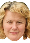 Monica Dolan - Jo hamilton - Mr Bates Vs the Post Office Celebrity Face Mask Fancy Dress Cardboard Costume Mask