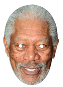 Morgan Freeman LF Celebrity Face Mask Fancy Dress Cardboard Costume Mask