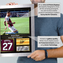 Morgan Rogers Printed Signed Poster – Aston Villa FC & England Midfielder Tribute Wall Art with Jersey & Bio Plaque – Premier League Football Memorabilia for Fans & Collectors