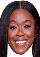 Moses Ingram - Queens Gambit Celebrity Face Mask Fancy Dress Cardboard Costume Mask