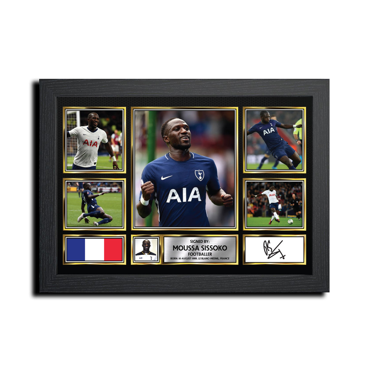 Moussa SISSOKO Football Gift MC1647 Printed Signature Star Poster Print Wall Art Gift – Moussa Sissoko Football Gift MC1647 Printed Signature Star Poster Print Wall