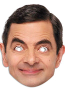 Mr Bean - Rowan Atkinson LF Celebrity Face Mask Fancy Dress Cardboard Costume Mask