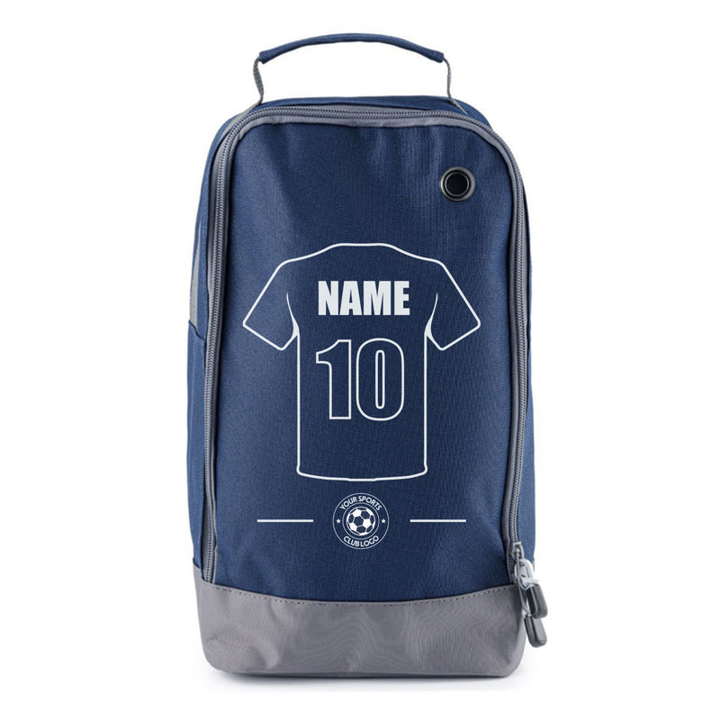 Football Boot Bags for Kids – Durable Personalized Sports Bag with Shirt Name & Number