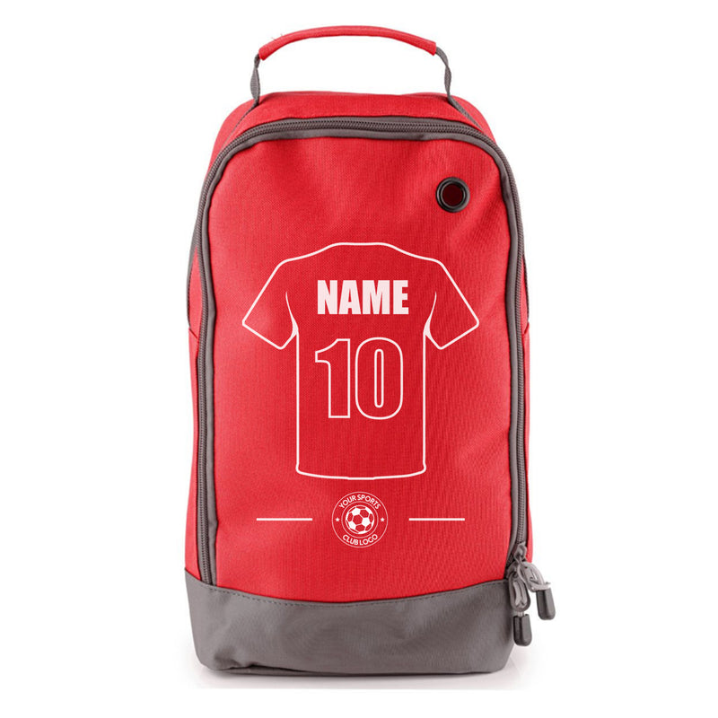 Football Boot Bags for Kids – Durable Personalized Sports Bag with Shirt Name & Number