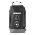 Football Boot Bags for Kids – Durable Personalized Sports Bag with Horizontal Name, Custom Logo & Number