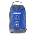Football Boot Bags for Kids – Durable Personalized Sports Bag with Horizontal Name, Custom Logo & Number