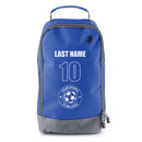 Football Boot Bags for Kids – Durable Personalized Sports Bag with Horizontal Name, Custom Logo & Number
