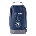 Football Boot Bags for Kids – Durable Personalized Sports Bag with Horizontal Name, Custom Logo & Number