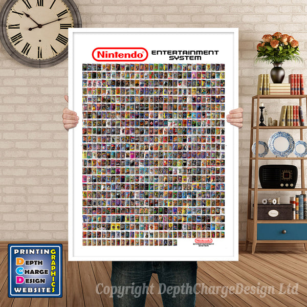Nes Poster Game Artwork Poster