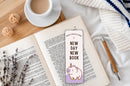 New Day, New Book Bookmark – Motivational Bookmark for Book Lovers, Readers, and Students – Aesthetic Reading Accessory & Gift