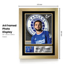 Nicolas Raskin Signed Autographed Portrait Poster Print – Rangers F.C. & Belgium Midfielder – Football Memorabilia Wall Art
