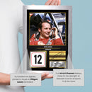 Niki Lauda Signed Poster Print – Ferrari Formula 1 Wall Art – Printed Autograph F1 Racing Memorabilia – Motorsport Legend Fan Gift Decor