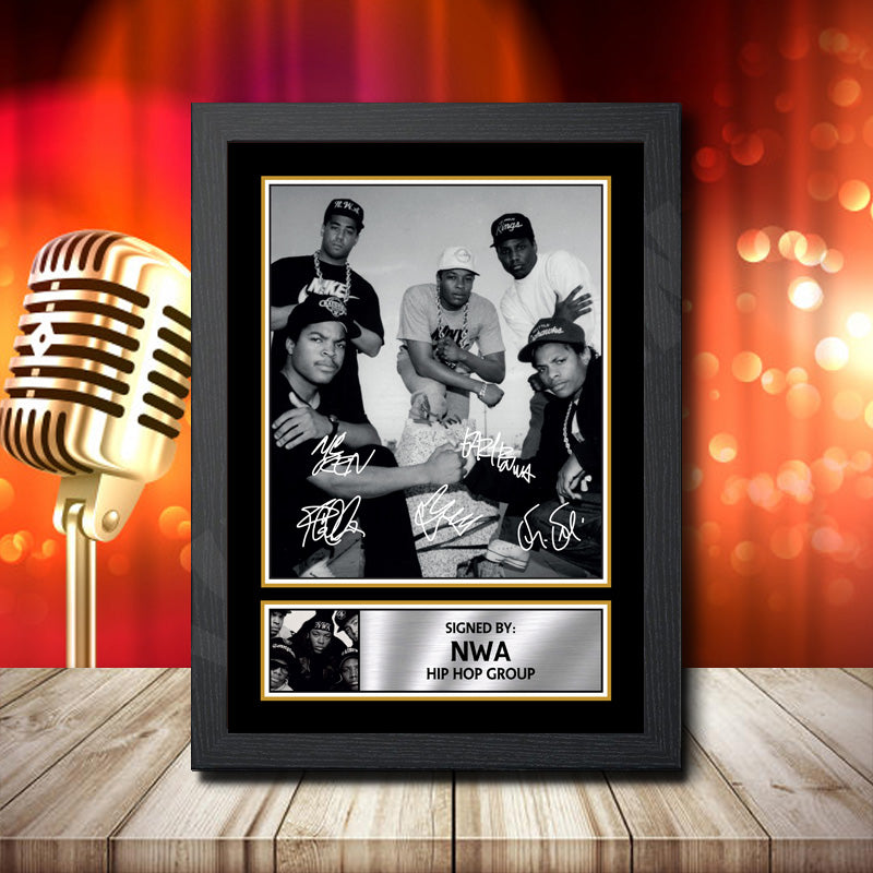 Nwa Fully Printed Signature 2 – Music Star Print – Nwa Fully Printed Signature 2