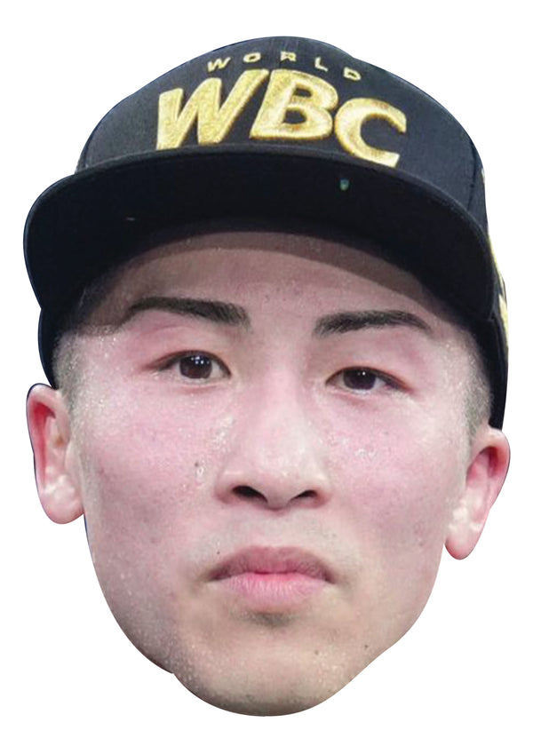 Naoya Boxing Celebrity Face Mask Fancy Dress Cardboard Costume Mask