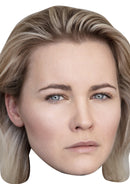 Natalia Kostrzewa Celebrity Face Mask Fancy Dress Cardboard Costume Mask