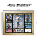 Natalie Coughlin Olympians Framed Autographed Print - Limited Edition Autograph Fan Gift – Collectible Memorabilia Merchandise