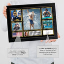 Natalie Coughlin Olympians Framed Autographed Print - Limited Edition Autograph Fan Gift – Collectible Memorabilia Merchandise
