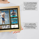 Natalie Coughlin Olympians Framed Autographed Print - Limited Edition Autograph Fan Gift – Collectible Memorabilia Merchandise