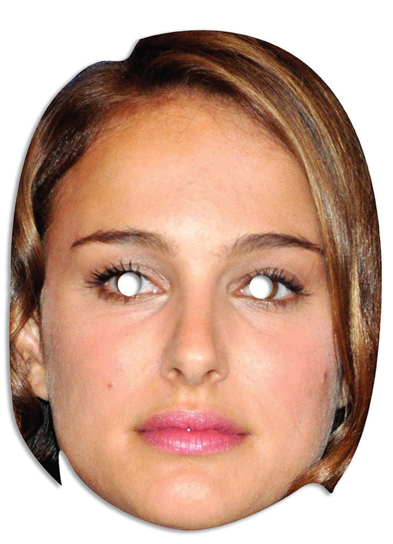 Natalie Portman LF Celebrity Face Mask Fancy Dress Cardboard Costume Mask