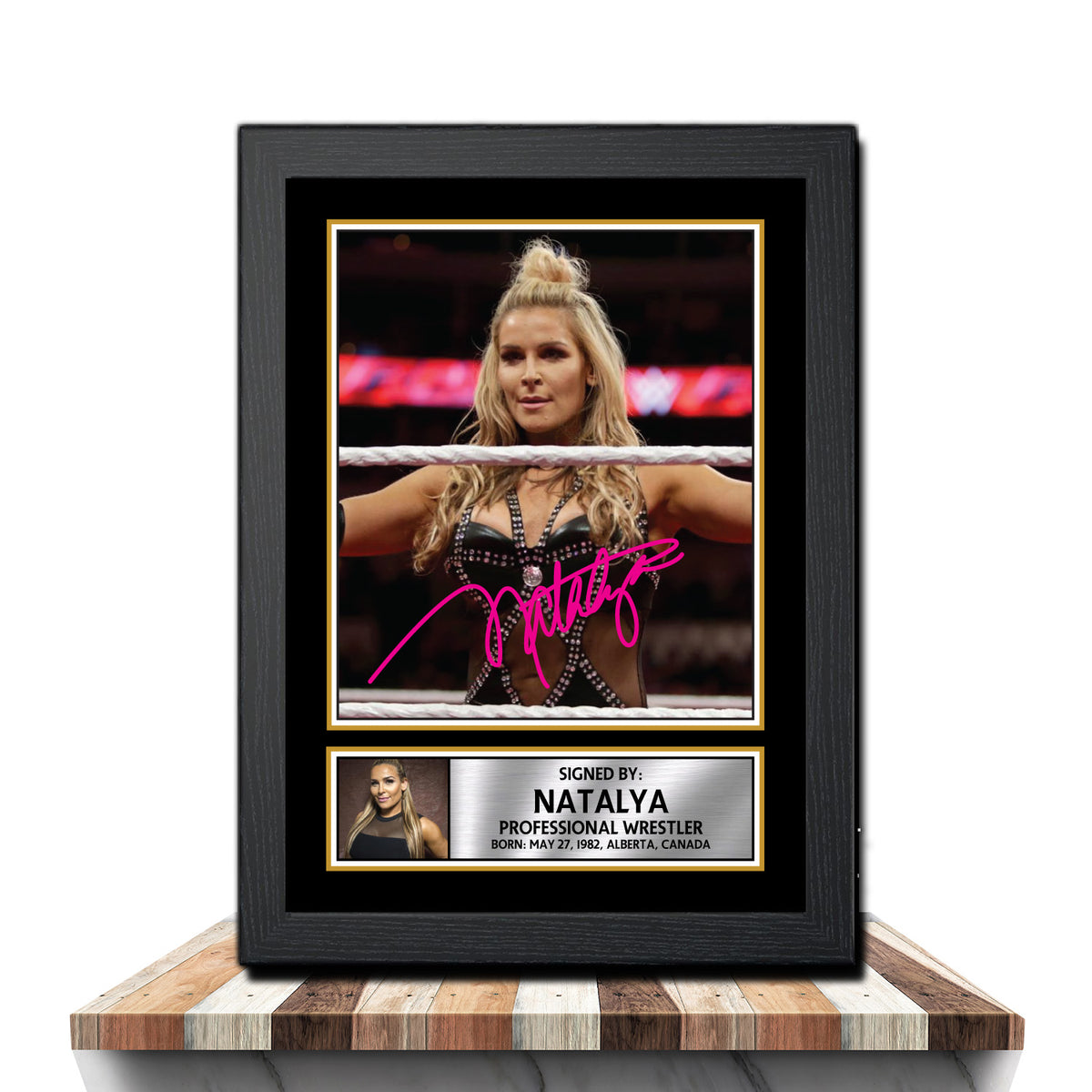 Natalya M1050 Wrestling Printed Signature Poster Print Gift