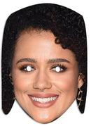 Nathalie Emmanuel Celebrity Face Mask Fancy Dress Cardboard Costume Mask