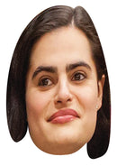 Nava Mau Baby Reindeer Celebrity Face Mask Fancy Dress Cardboard Costume Mask