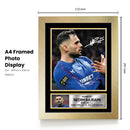 Nedim Bajrami Signed Autograph Poster Print – Albania National Team Football Wall Art – Euro 2024 Star