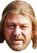 Ned Stark - Game of Thrones Celebrity Face Mask Fancy Dress Cardboard Costume Mask