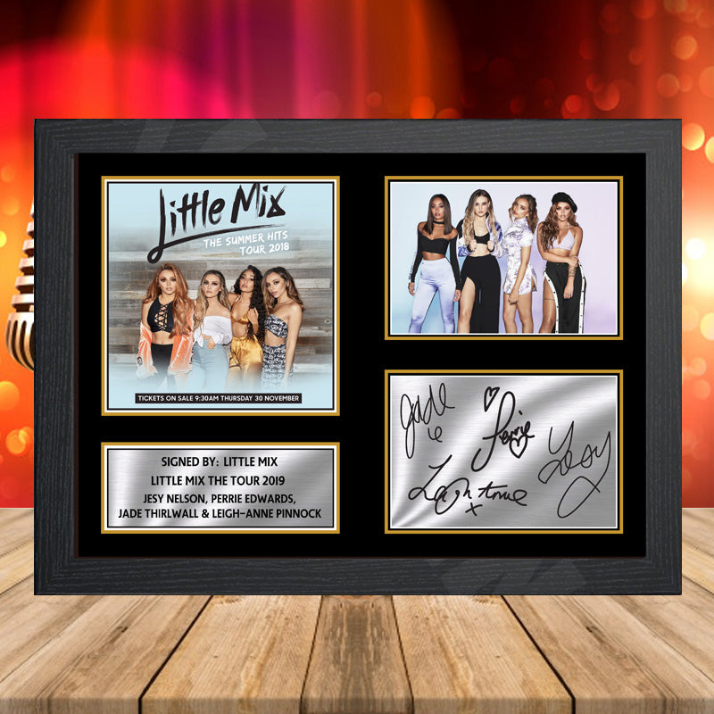 New Little Mix Lm5 Tour 2019 – Printed Signature Music-Landscape Star Print – New Little Mix Lm5 Tour 2019