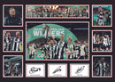 Newcastle United Champions Team 2025 Signed Poster Print – Carabao Cup Final Winners Collage – Autographed Tribute Wall Art Featuring Guimarães, Isak & Joelinton