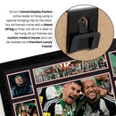 Newcastle United Champions Team 2025 Signed Poster Print – Carabao Cup Victory Collage – Autographed Wall Art Featuring Guimarães, Isak, Joelinton & Eddie Howe