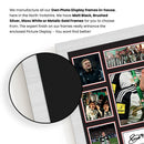 Newcastle United Champions Team 2025 Signed Poster Print – Carabao Cup Victory Collage – Autographed Wall Art Featuring Guimarães, Isak, Joelinton & Eddie Howe