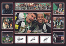 Newcastle United Champions Team 2025 Signed Poster Print – Carabao Cup Victory Collage – Autographed Wall Art Featuring Guimarães, Isak, Joelinton & Eddie Howe