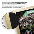 Newcastle United Carabao Cup 2025 Signed Poster Print – Wembley Trophy Celebration Wall Art with Team Photo – Premier League Memorabilia for Fans & Collectors