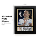 Niamh Charles Poster Print – Chelsea & England Lionesses Left?Back  – Framed or Unframed – Gift for Women’s Football Fans