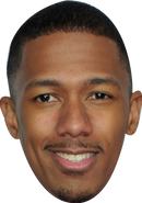 Nick Cannon Celebrity Face Mask Fancy Dress Cardboard Costume Mask
