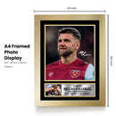 Niclas Füllkrug Signed Autograph Poster Print – West Ham United F.C. – Germany Football Memorabilia – Gift for Fans & Collectors