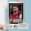 Niclas Füllkrug Signed Autograph Poster Print – West Ham United F.C. – Germany Football Memorabilia – Gift for Fans & Collectors