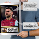 Niclas Füllkrug Signed Autograph Poster Print – West Ham United F.C. – Germany Football Memorabilia – Gift for Fans & Collectors